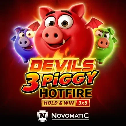 Devils 3 Piggy Hotfire Hold & Win Buy Bonus — Novomatic