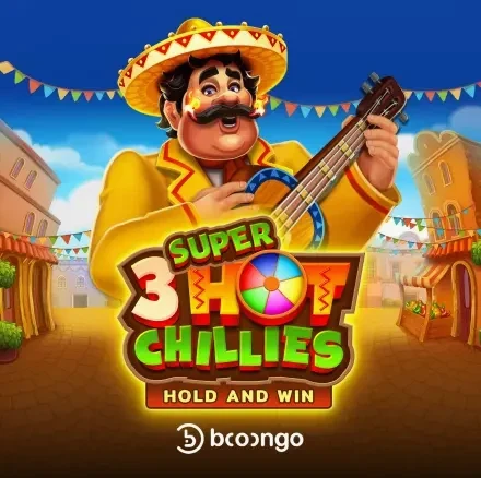 3 Super Hot Chillies — Booongo