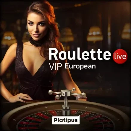 Live Roulette European VIP — Platipus